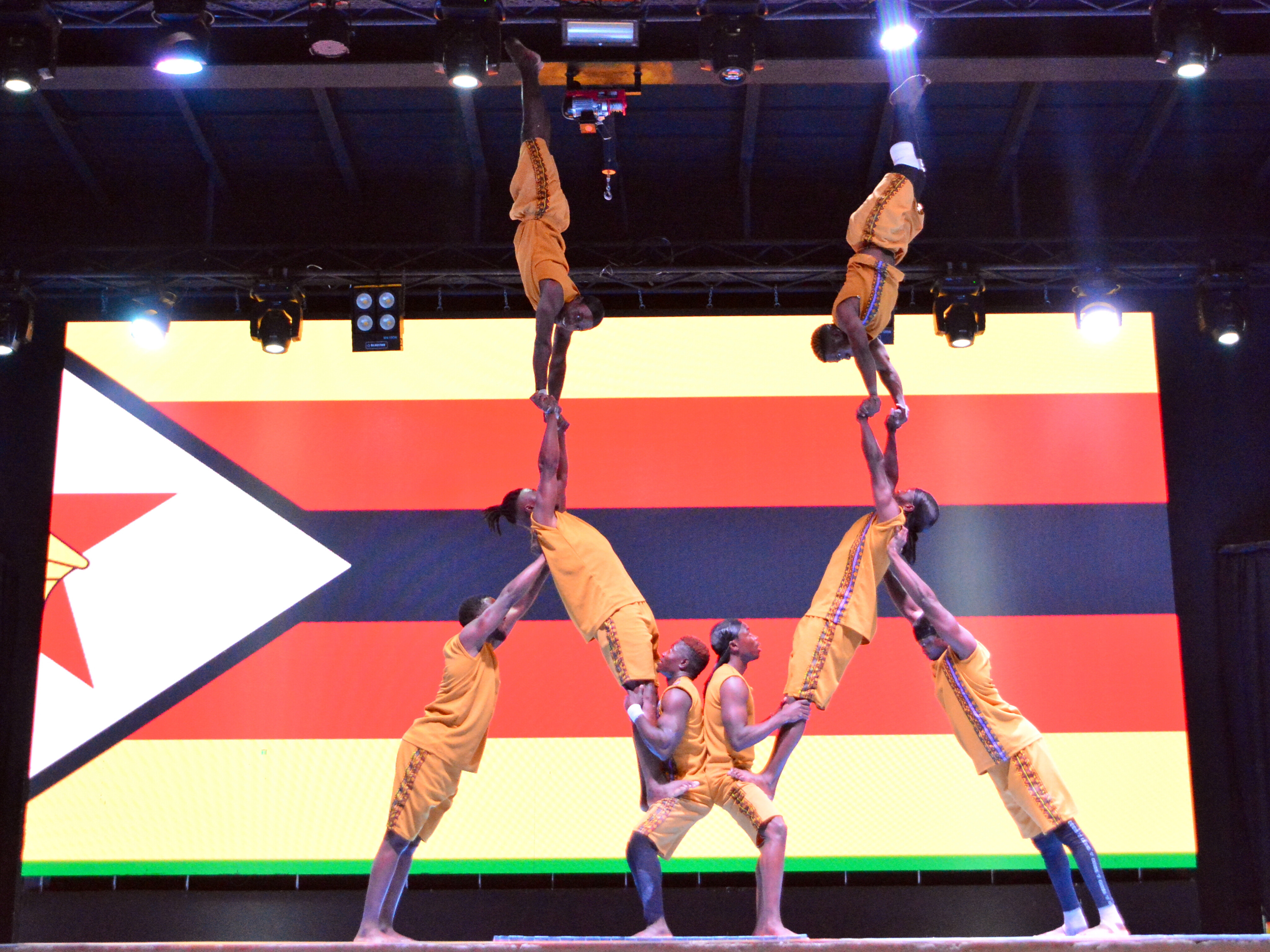 Strength and balance pose